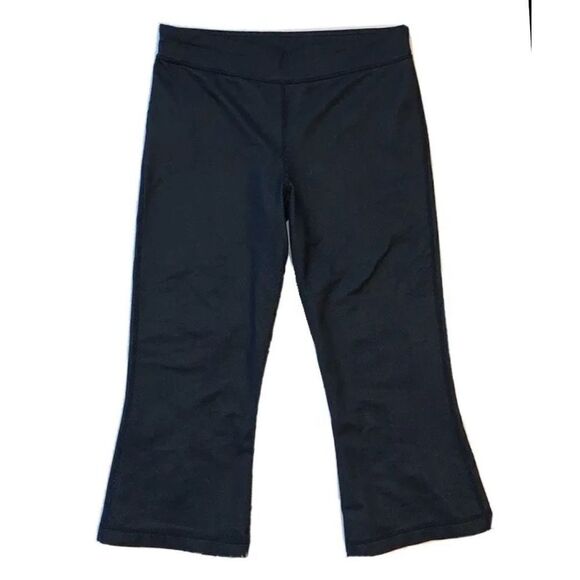 Lululemon Leggings Women's 6 Blue Athletic Work Out Slit Capri Crop Leggings - Picture 1 of 4